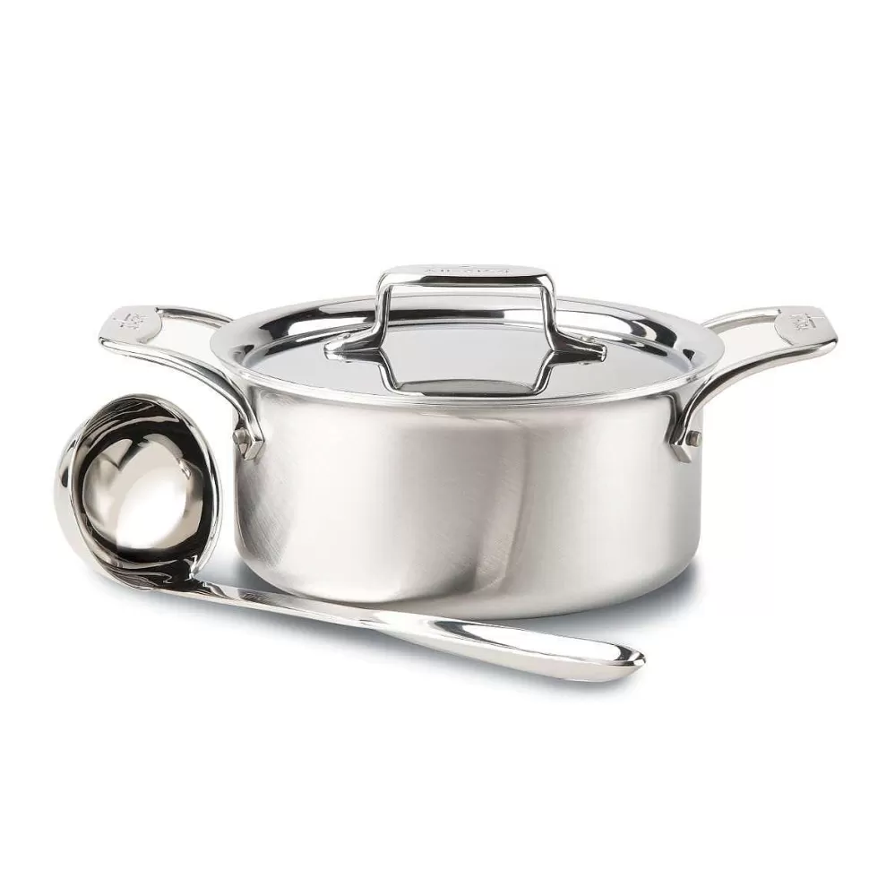 All-Clad Soups & Stockpots<Bd5 Stainless Steel 4 Qt. Soup Pot And Ladle Set
