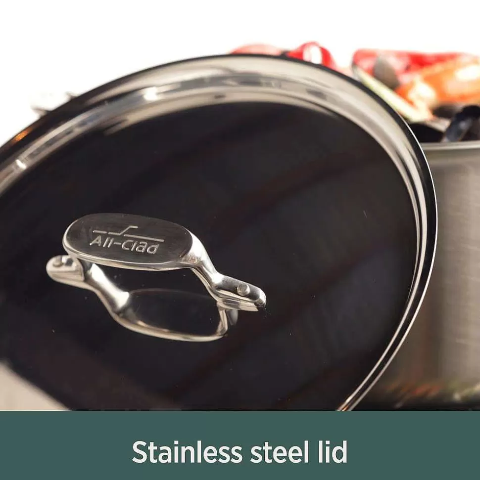 All-Clad Soups & Stockpots<Bd5 Stainless Steel 4 Qt. Soup Pot And Ladle Set