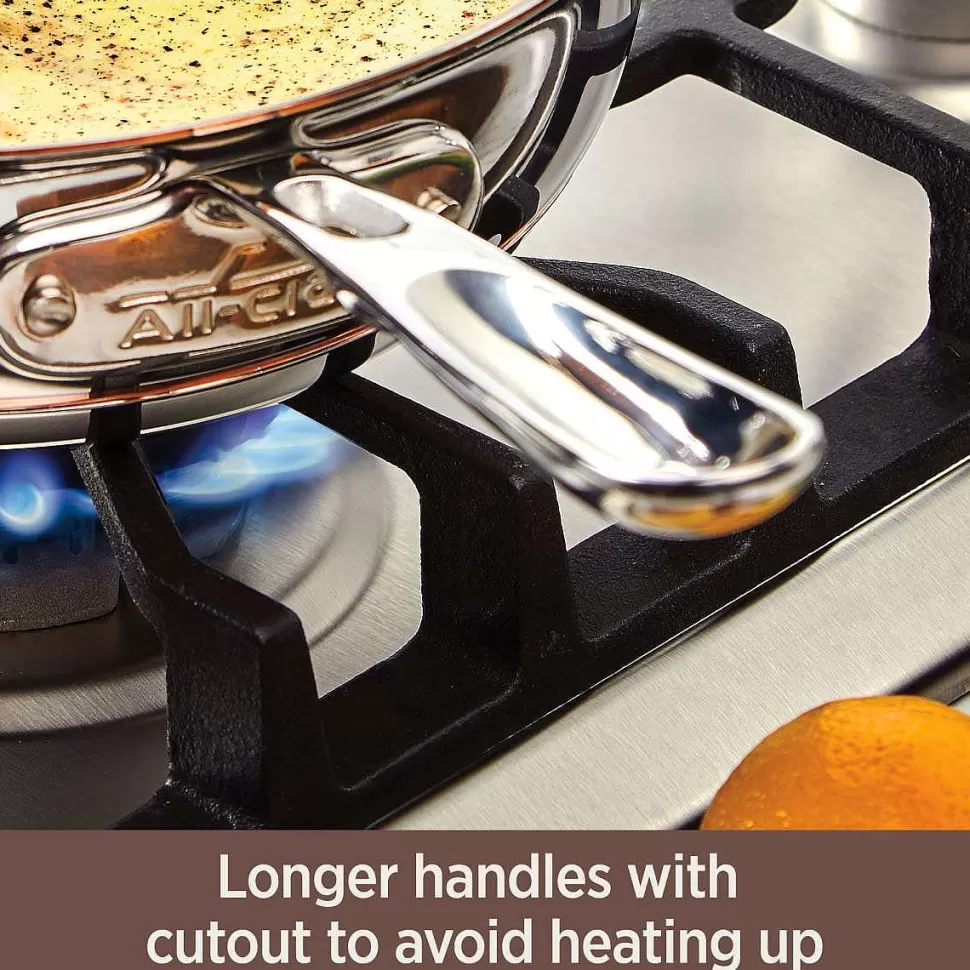 All-Clad Sauce Pans & Sauciers<Copper Core 5-Ply Bonded Cookware, Sauce Pan With Lid, 3 Quart