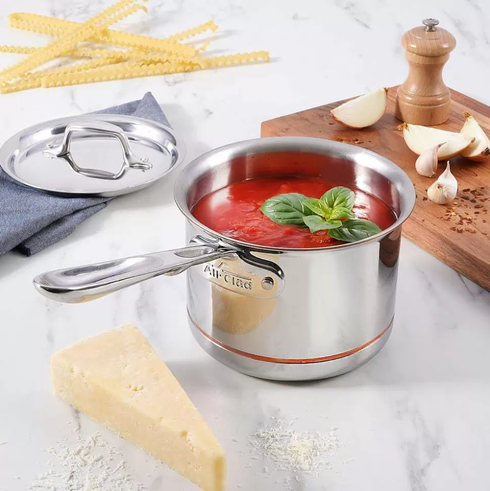All-Clad Cookware Sets<Copper Core 5-Ply Bonded Cookware Set, 5 Piece