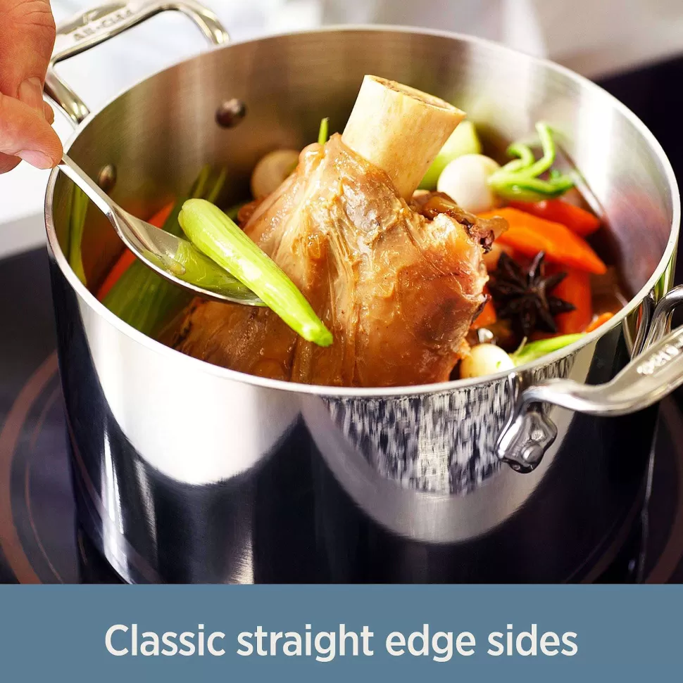 All-Clad Cookware Sets<D3 Stainless 3-Ply Bonded Cookware Set, Nonstick 10 Piece Set