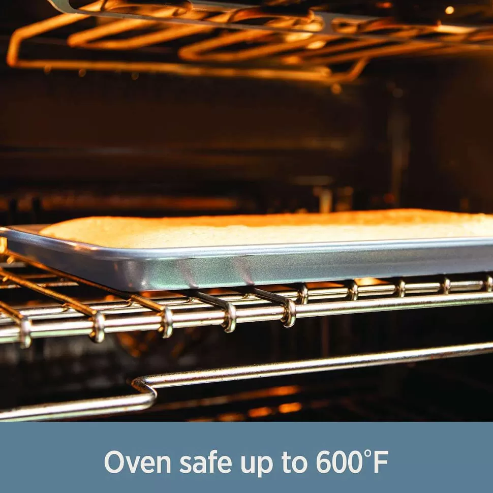 All-Clad Jelly Roll Pans<D3 Stainless 3-Ply Bonded Ovenware, Jelly Roll Pan, 12 X 15 Inch