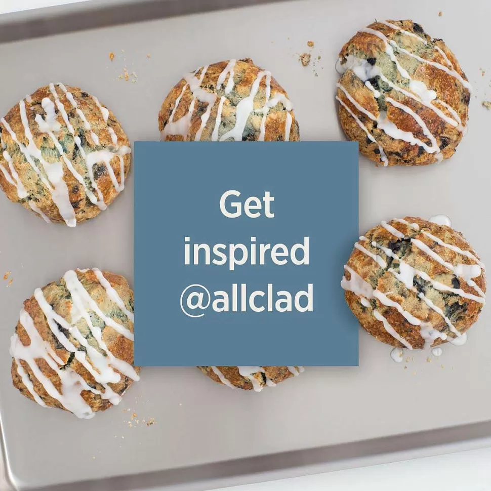 All-Clad Jelly Roll Pans<D3 Stainless 3-Ply Bonded Ovenware, Jelly Roll Pan, 12 X 15 Inch