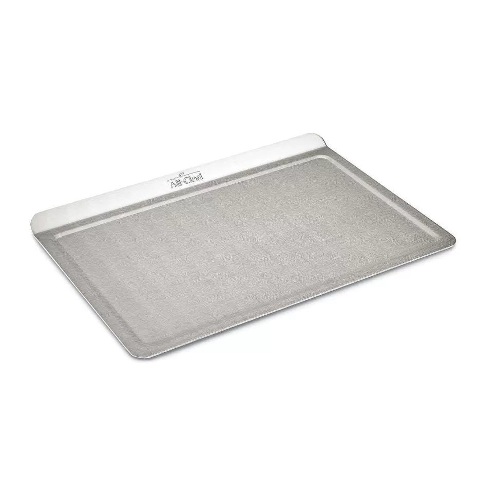 All-Clad Roasting Sheets<D3 Stainless 3-Ply Bonded Ovenware, Roasting Sheet, 10 X 14 Inch