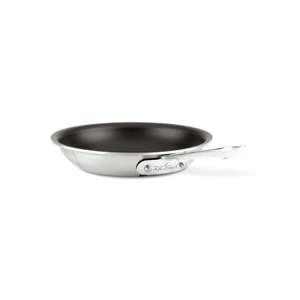 All-Clad Fry Pans & Skillets<D5 Stainless Brushed 5-Ply Bonded Cookware, Nonstick Fry Pan, 8 Inch