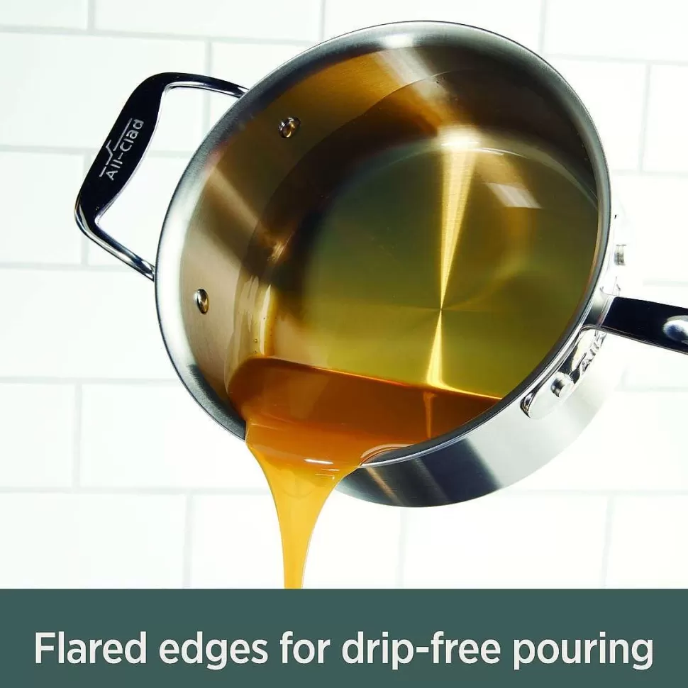 All-Clad Cookware Sets<D5 Stainless Brushed 5-Ply Bonded Cookware Set, 11 Piece Set