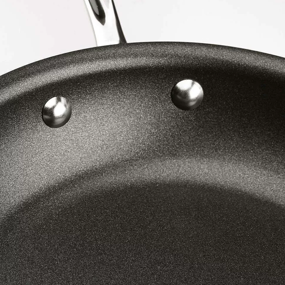 All-Clad Fry Pans & Skillets<D5 Stainless Polished 2 Piece Nonstick Fry Pan Set, 8 & 10 Inch