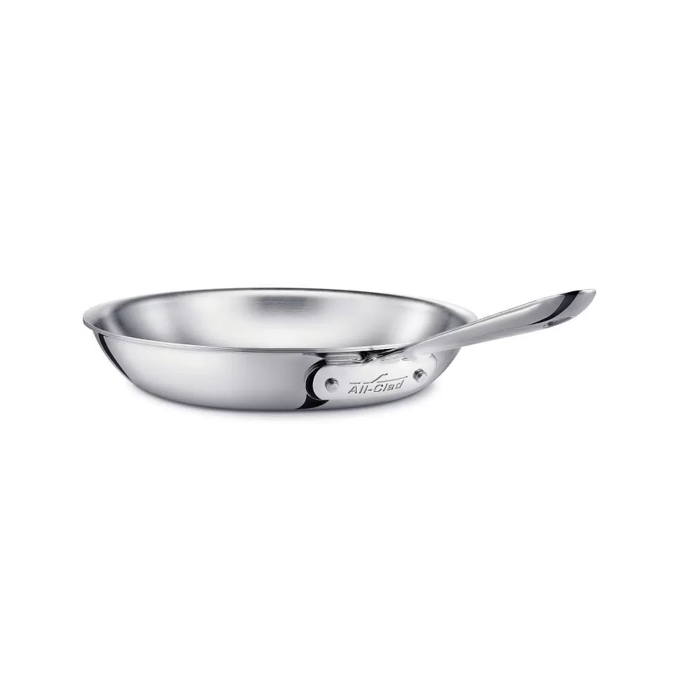 All-Clad Fry Pans & Skillets<D5 Stainless Polished 5-Ply Bonded Cookware, Fry Pan, 10 Inch