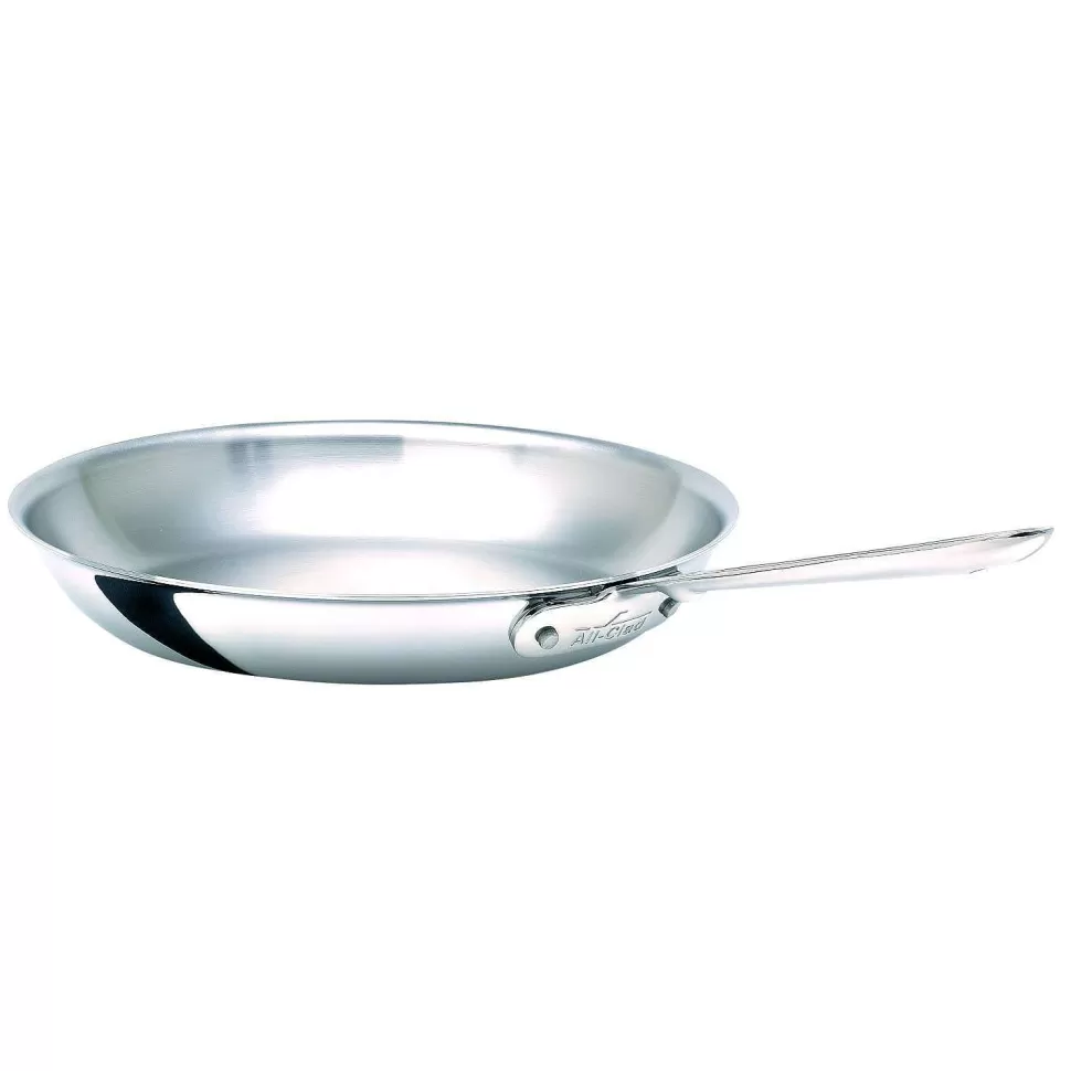 All-Clad Fry Pans & Skillets<D5 Stainless Polished 5-Ply Bonded Cookware, Fry Pan, 12 Inch