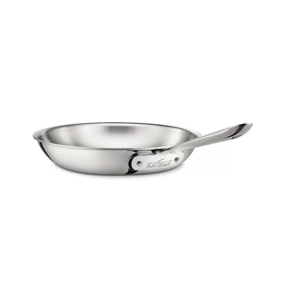 All-Clad Fry Pans & Skillets<D5 Stainless Polished 5-Ply Bonded Cookware, Fry Pan, 8 Inch