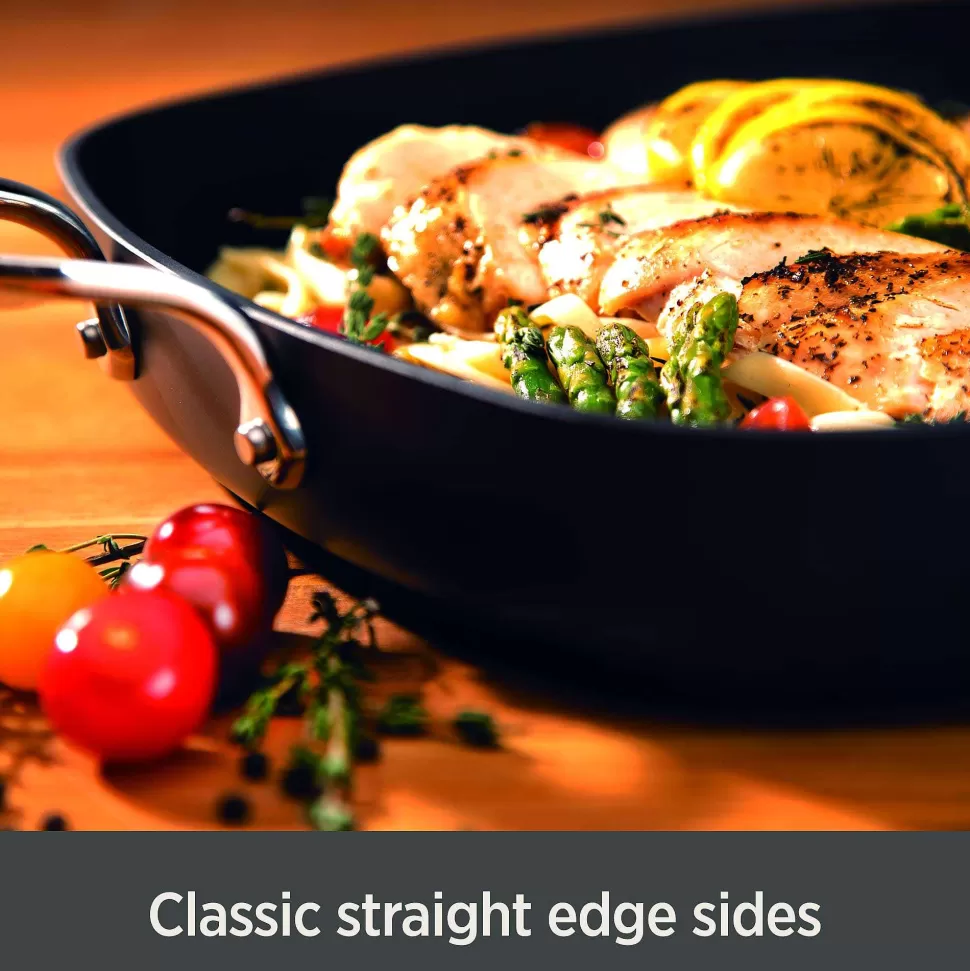 All-Clad Cookware Sets<Essentials Nonstick Cookware Set, 2 Piece Fry & Sauce Pan With Lid Set, 8.5 Inch & 2.5 Quart