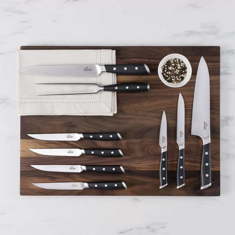 All-Clad Knives<Forged Knives Carving Set, 8 Inch Knife & 6 Inch Fork