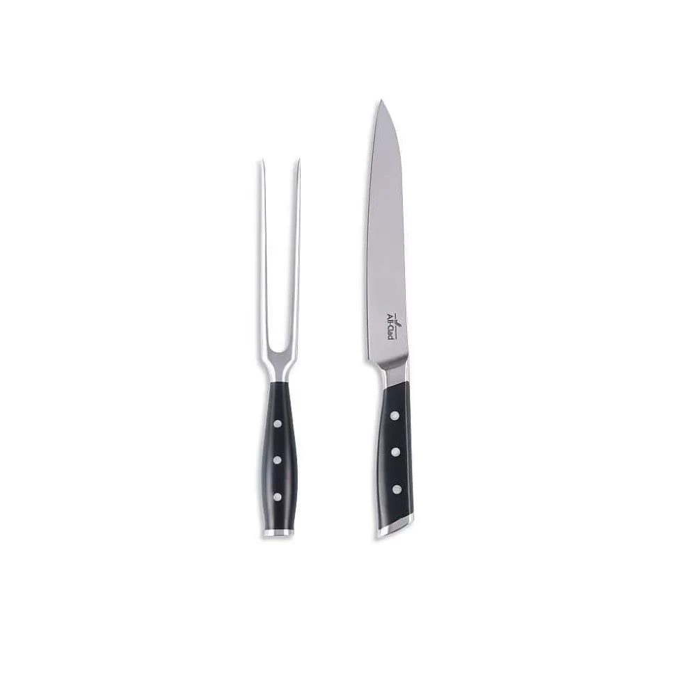 All-Clad Knives<Forged Knives Carving Set, 8 Inch Knife & 6 Inch Fork
