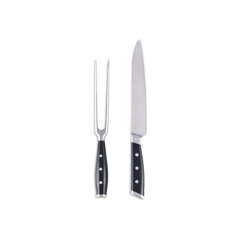 All-Clad Knives<Forged Knives Carving Set, 8 Inch Knife & 6 Inch Fork
