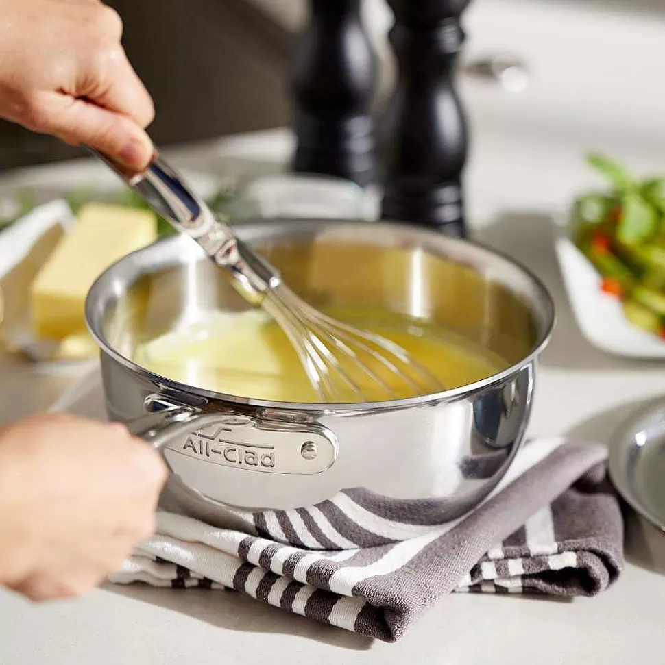 All-Clad Cookware Sets<G5® Graphite Core Stainless Steel 5-Ply Bonded Cookware, 10 Piece Set