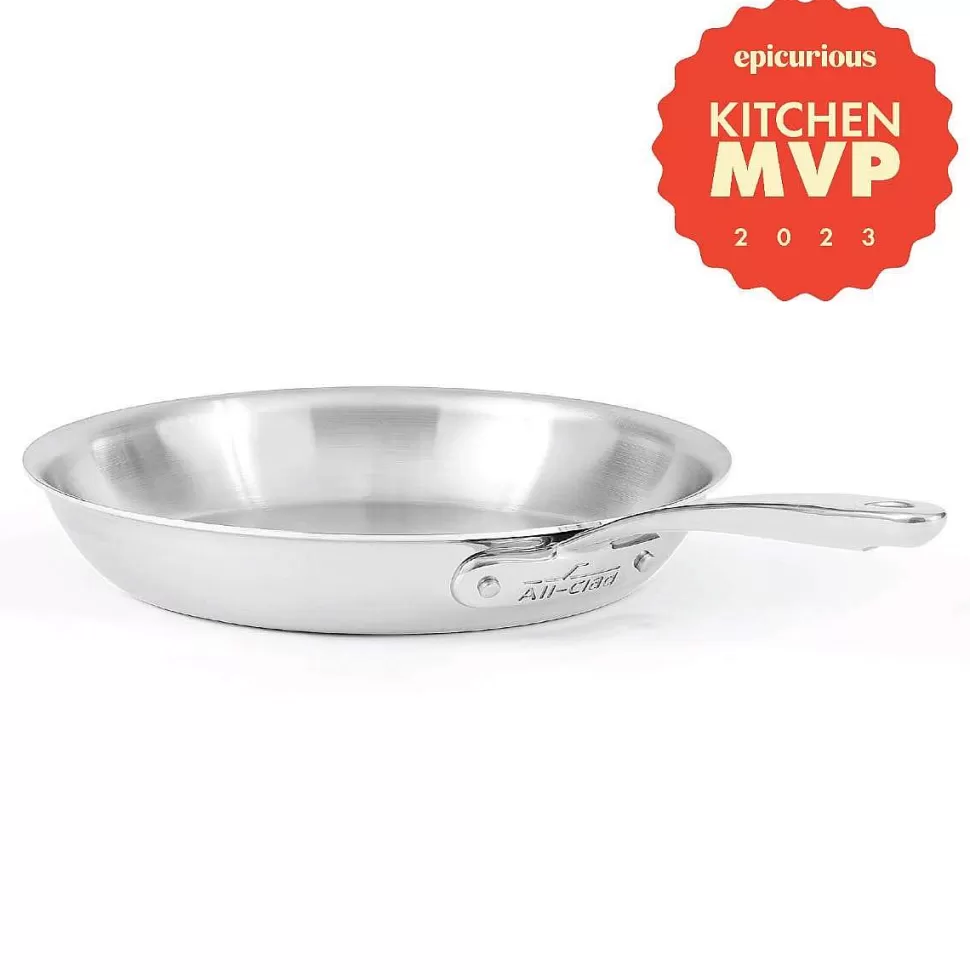 All-Clad Fry Pans & Skillets<G5® Graphite Core Stainless Steel 5-Ply Bonded Cookware, Skillet, 10.5 Inch