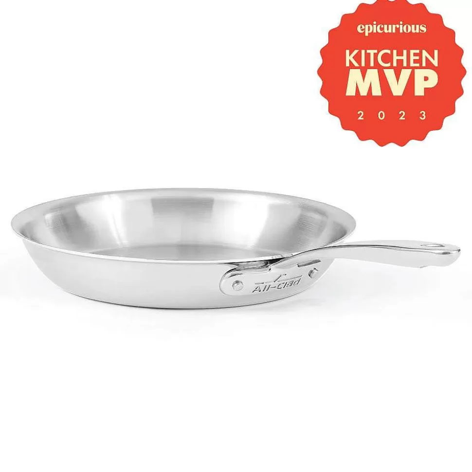 All-Clad Fry Pans & Skillets<G5® Graphite Core Stainless Steel 5-Ply Bonded Cookware, Skillet, 10.5 Inch