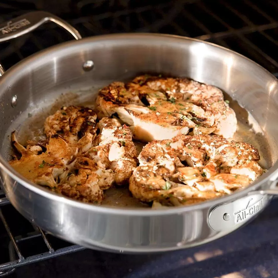 All-Clad Fry Pans & Skillets<G5® Graphite Core Stainless Steel 5-Ply Bonded Cookware, Skillet, 10.5 Inch