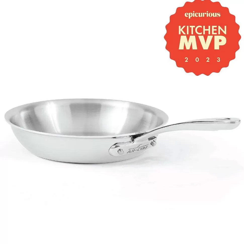 All-Clad Fry Pans & Skillets<G5® Graphite Core Stainless Steel 5-Ply Bonded Cookware, Skillet, 8.5 Inch