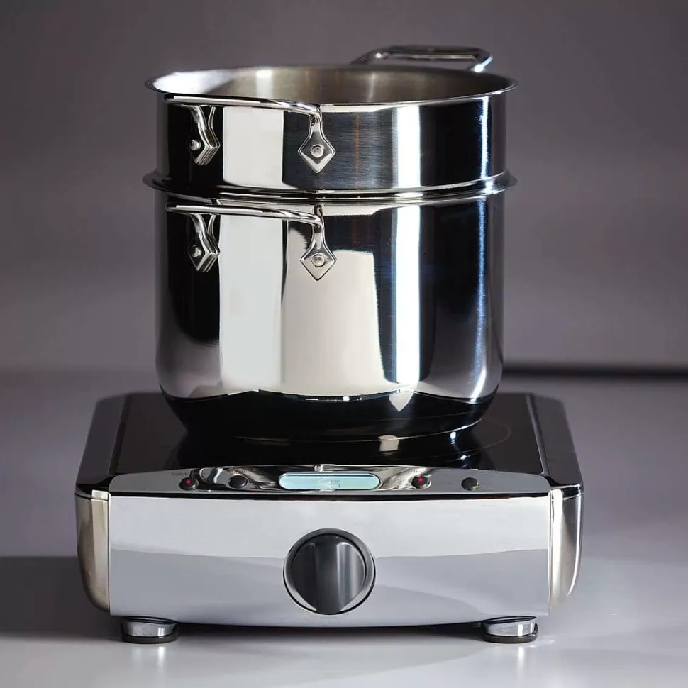 All-Clad Specialty Cookware<Gourmet Accessories, Pasta Pot With Perforated Insert And Lid, 6 Quart