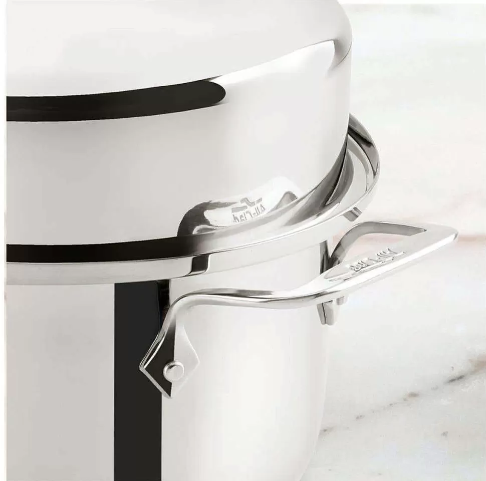 All-Clad Roasters<Gourmet Accessories, Stainless Steel Oval Roaster Roaster With Lid And Flat Rack, 19 X 12 X 10 Inch