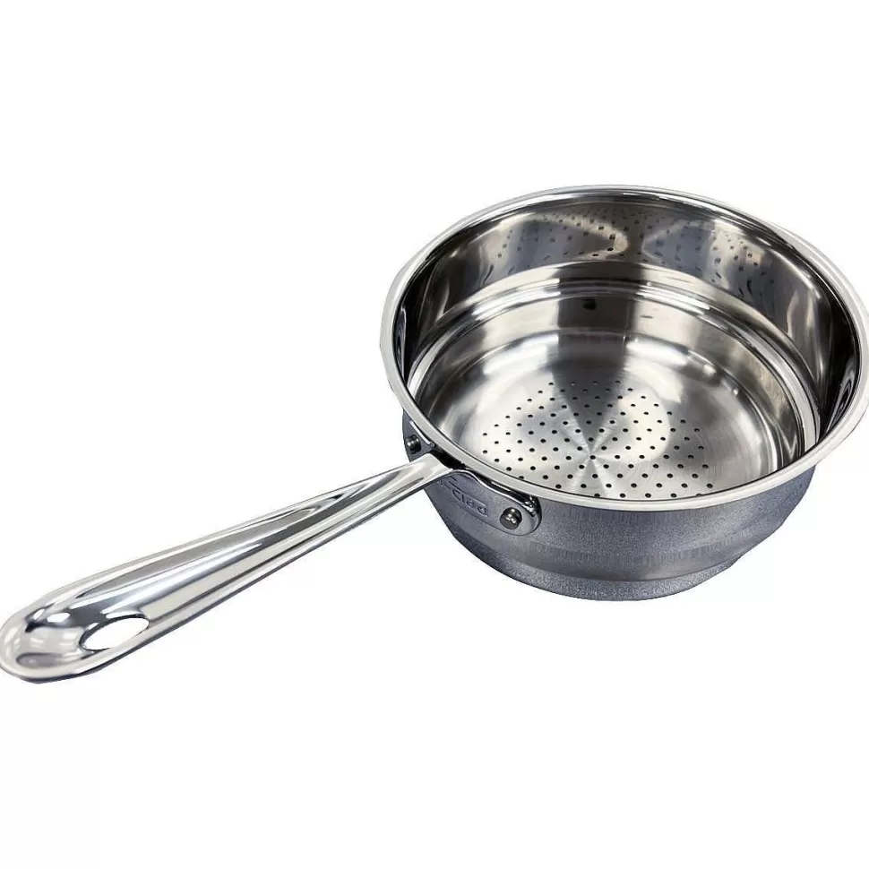 All-Clad Specialty Cookware<Gourmet Accessories, Universal Stainless Steel Steamer Insert, 8 Inch