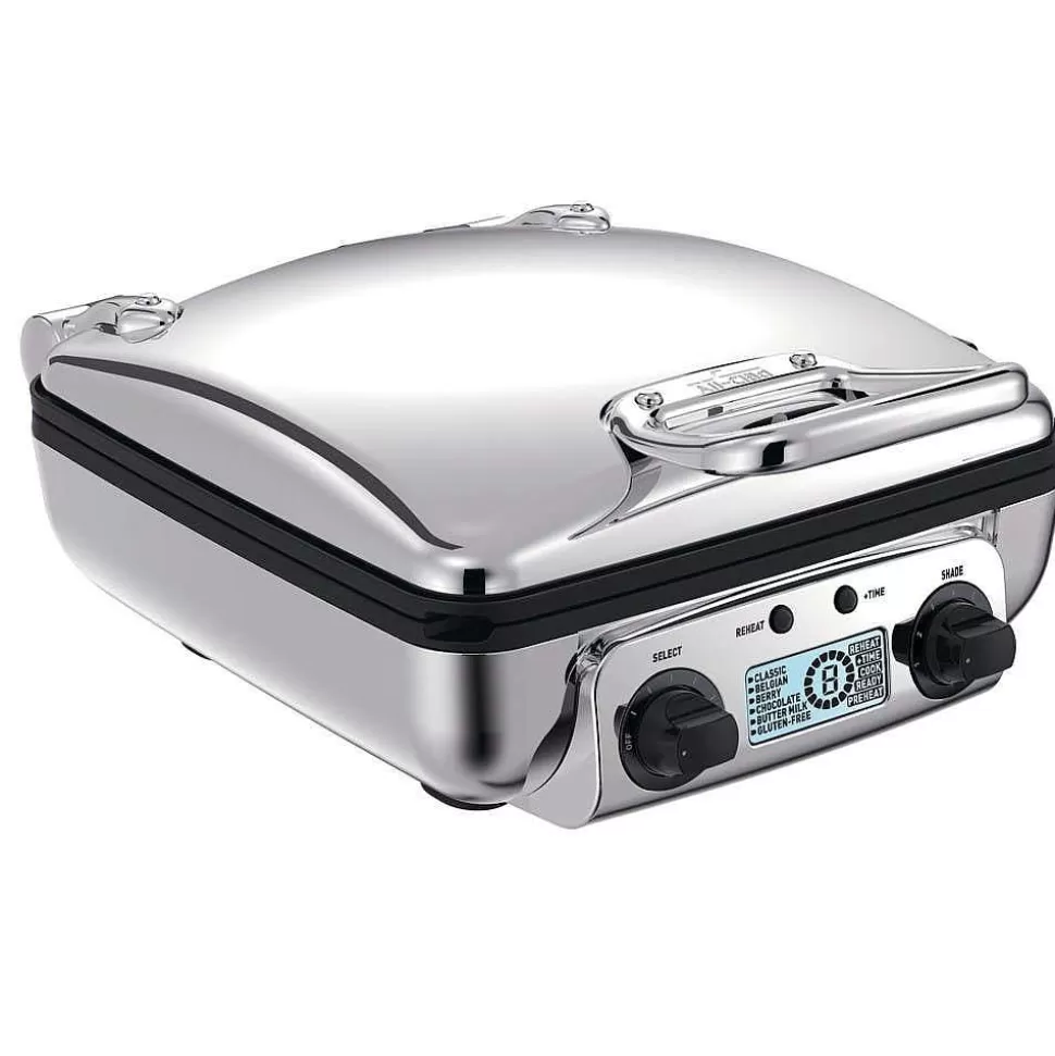 All-Clad Kitchen Electrics<Gourmet Digital Belgian Waffle Maker With Removable Plates, 4 Slice
