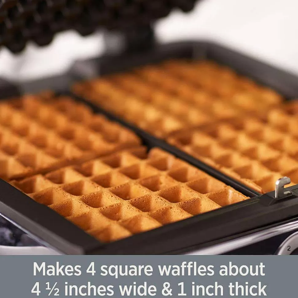 All-Clad Kitchen Electrics<Gourmet Digital Belgian Waffle Maker With Removable Plates, 4 Slice
