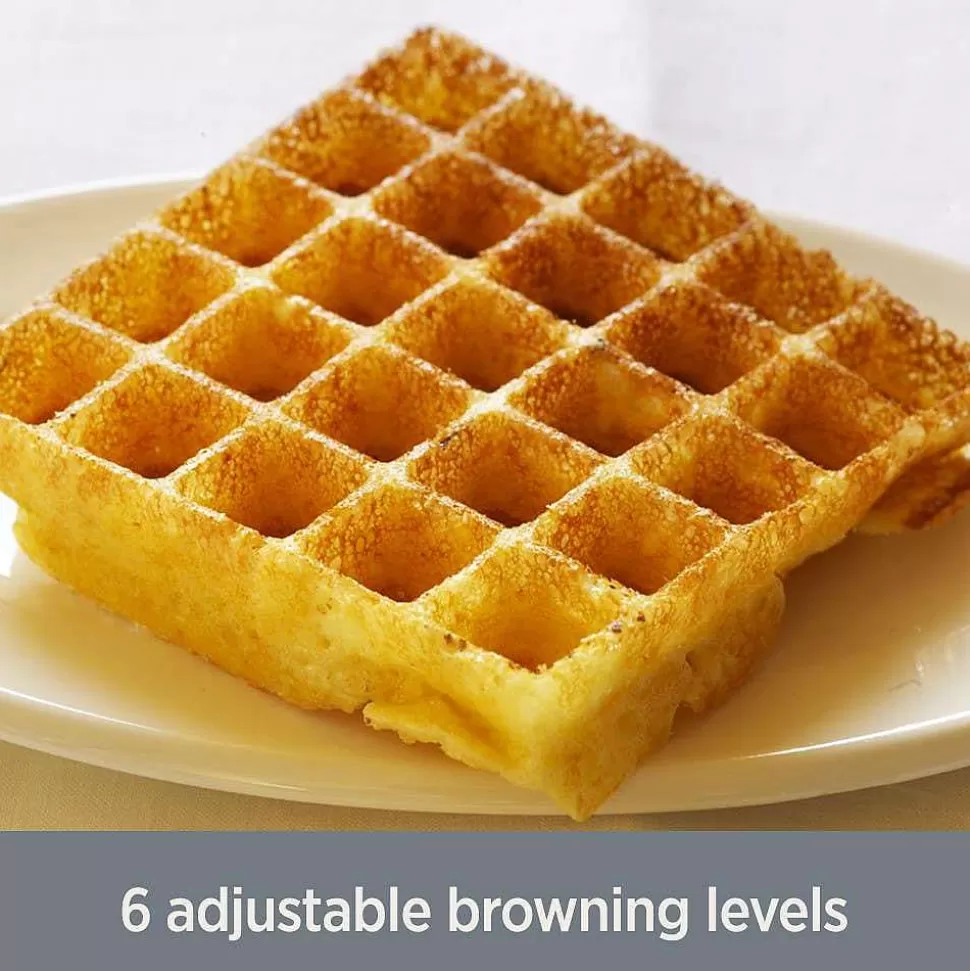 All-Clad Kitchen Electrics<Gourmet Digital Belgian Waffle Maker With Removable Plates, 4 Slice