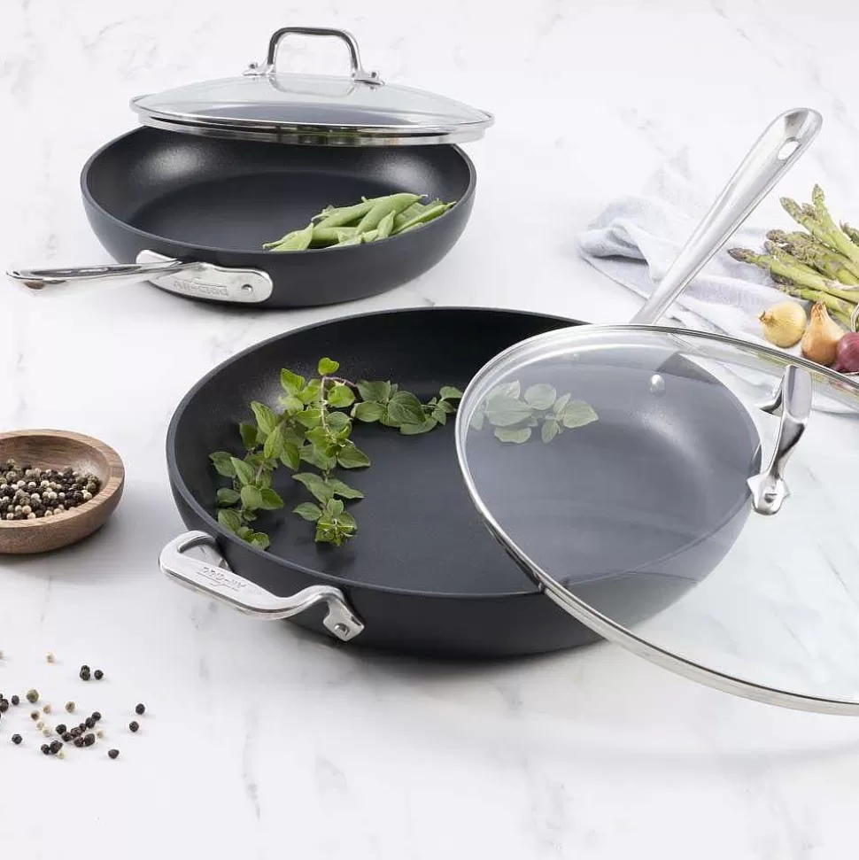 All-Clad Cookware Sets<Ha1 Nonstick Frypan Set With Lids, 10 And 12 Inch
