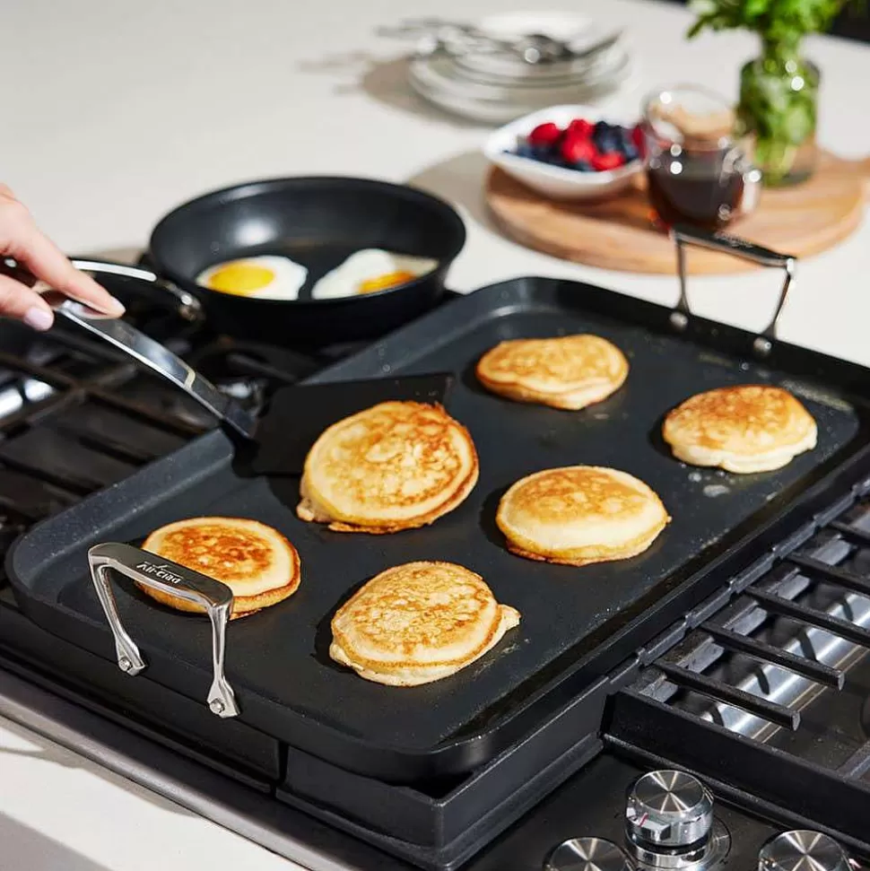 All-Clad Griddle & Grill Pans<Ns Pro Nonstick Cookware, Double Burner Griddle, 13 X 20 Inch