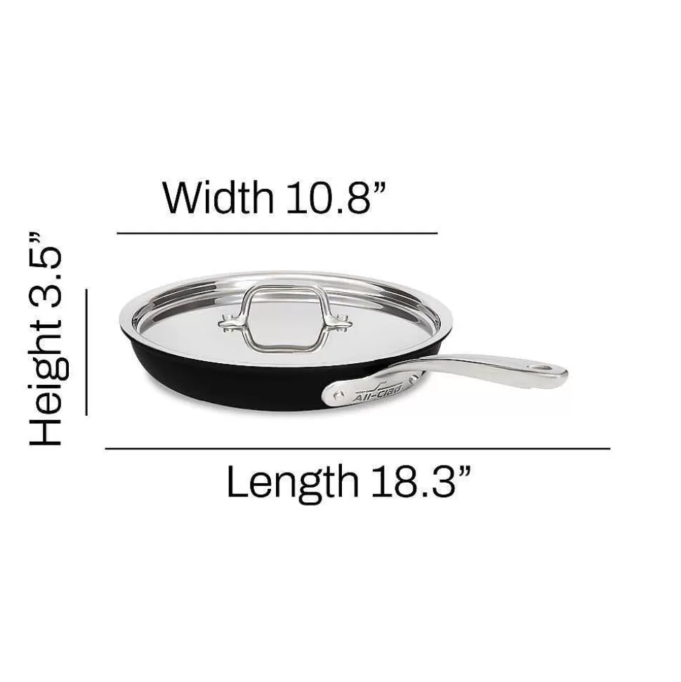 All-Clad Fry Pans & Skillets<Ns Pro Nonstick Cookware, Fry Pan, 10 Inch With Lid