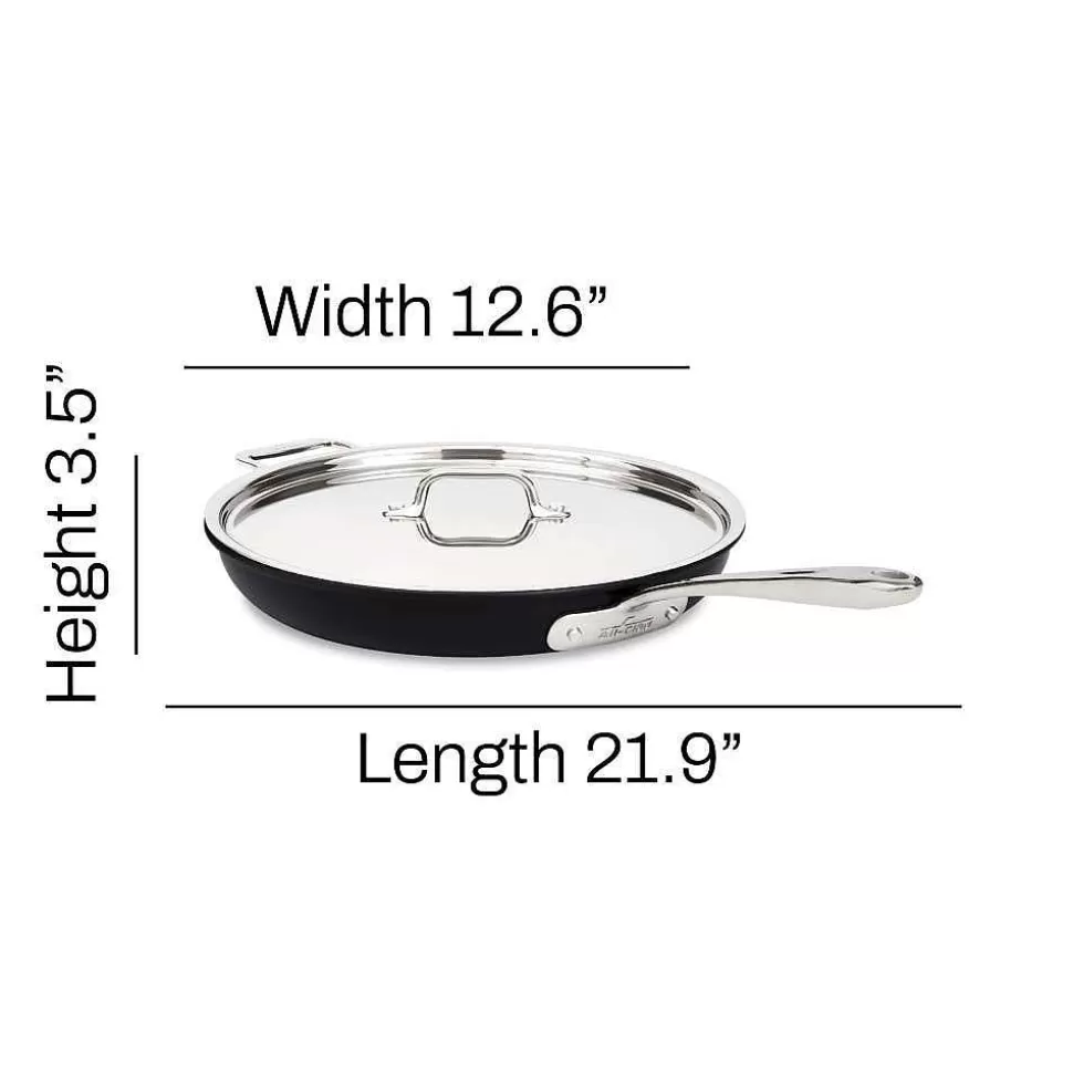 All-Clad Fry Pans & Skillets<Ns Pro Nonstick Cookware, Fry Pan, 12 Inch With Lid